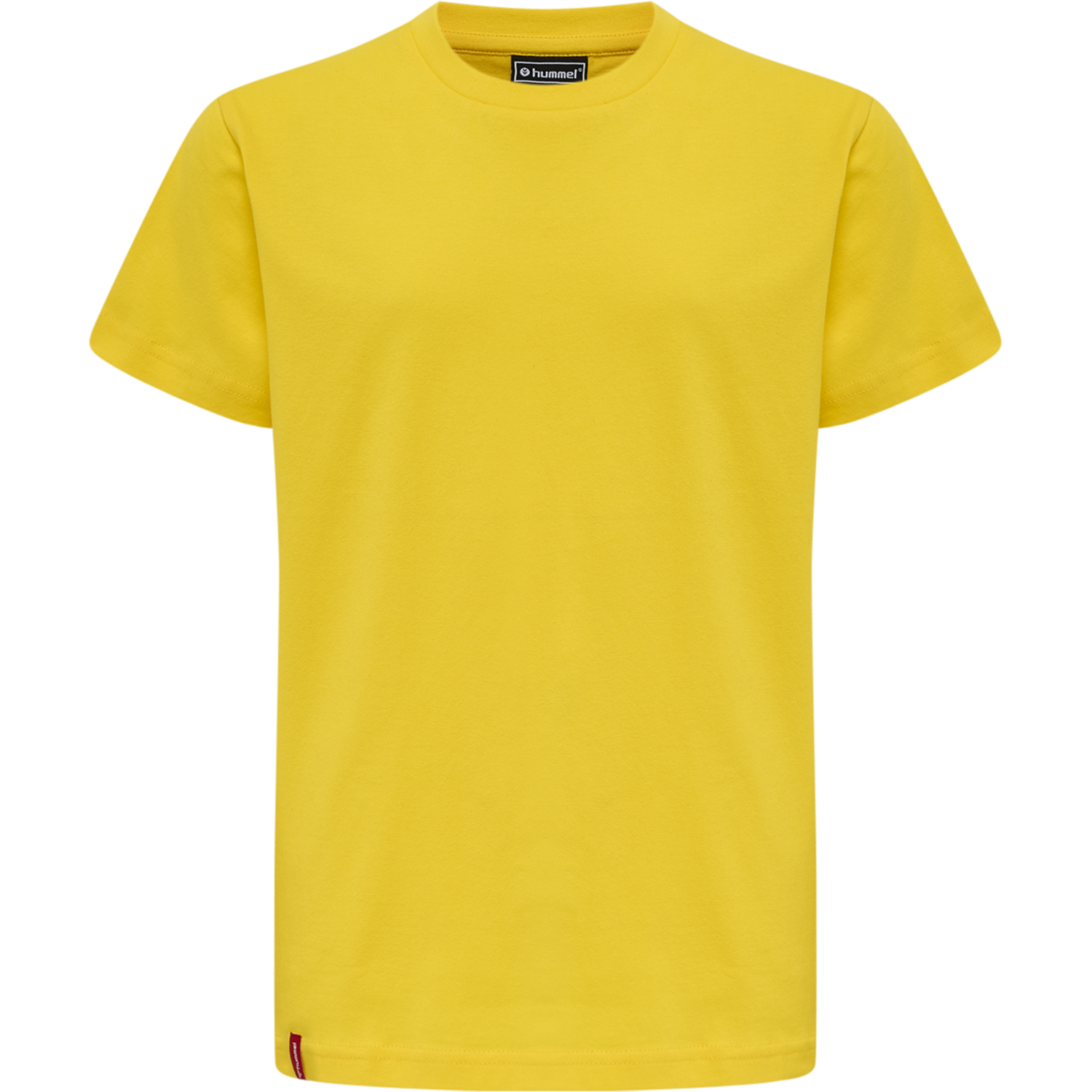 hmlRED BASIC T-SHIRT S/S KIDS, EMPIRE YELLOW, packshot