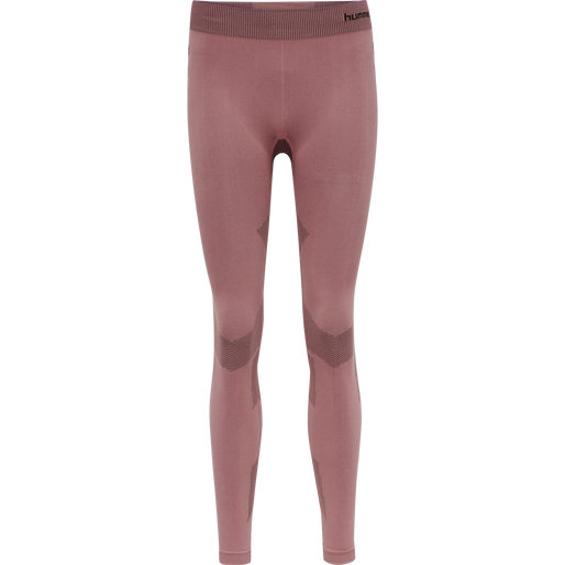 HUMMEL FIRST SEAMLESS TR TIGHTS W, DUSTY ROSE, packshot