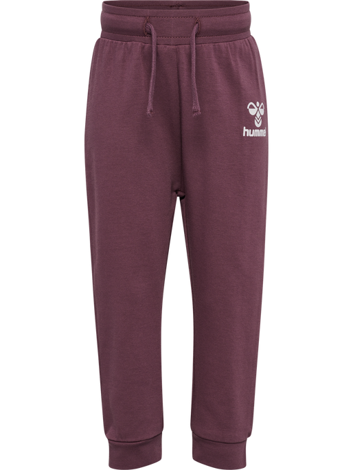 hmlELVINA PANTS, PLUM WINE, packshot