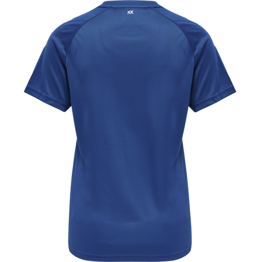 hmlCORE XK CORE POLY TEE  S/S WOMAN, TRUE BLUE hmlCORE XK CORE POLY TEE  S/S WOMAN, TRUE BLUE, packshot