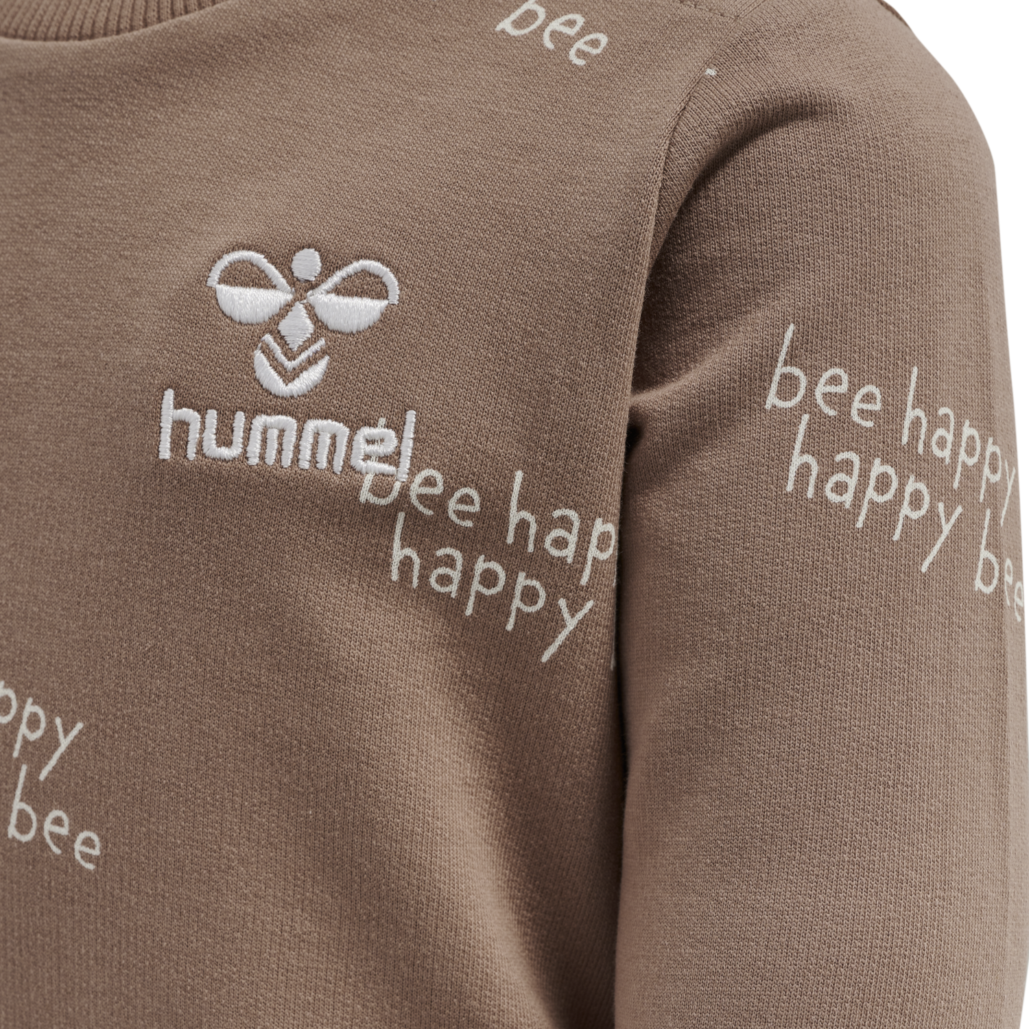 hmlDARCY SWEATSHIRT, BEAVER FUR, packshot
