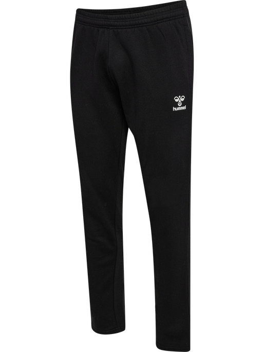 hmlMOVER COTTON PANTS, BLACK hmlMOVER COTTON PANTS, BLACK, packshot