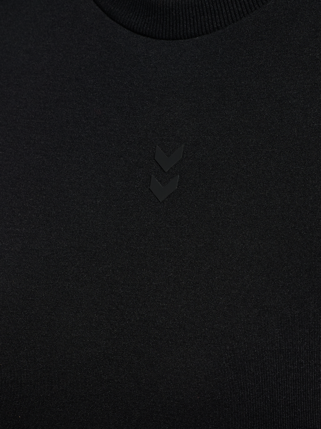 hmlFLOW T-SHIRT S/S, BLACK, packshot