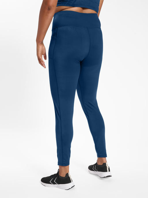 hmlTE CURVY HIGH WAIST TIGHTS PLUS, 7954, model