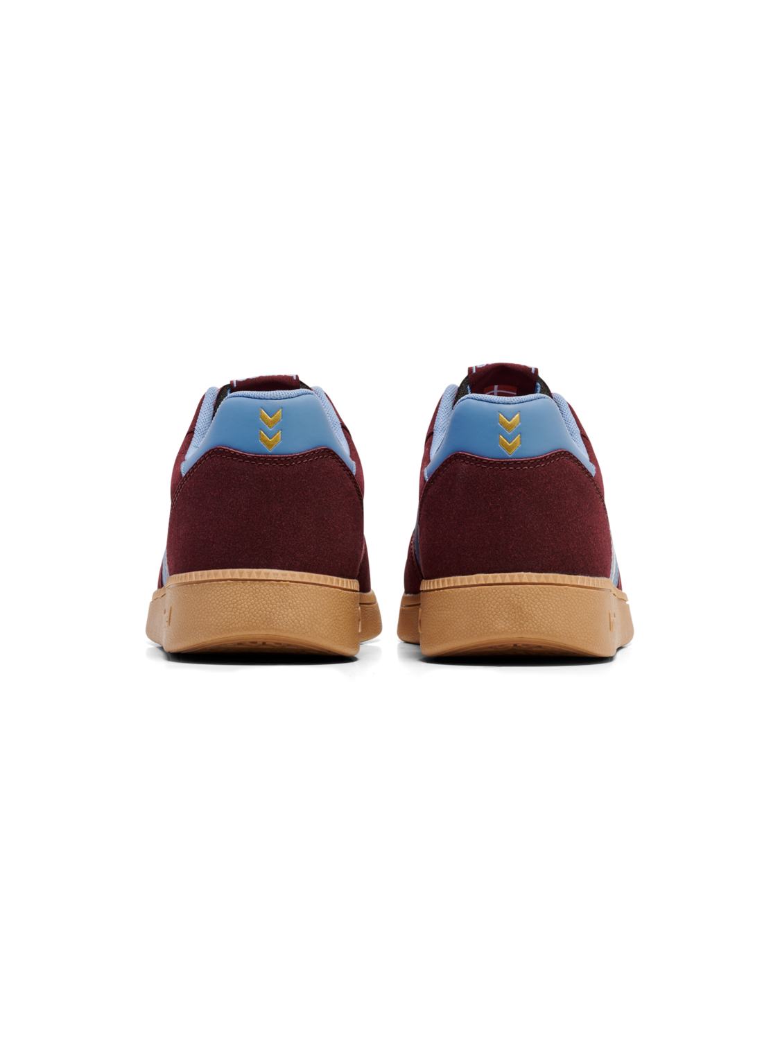 HANDBALL PERFEKT SYNTH. SUEDE, WINDSOR WINE/FADED DENIM, packshot