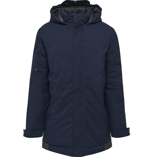 hmlNORTH PARKA JACKET WOMAN, MARINE, packshot