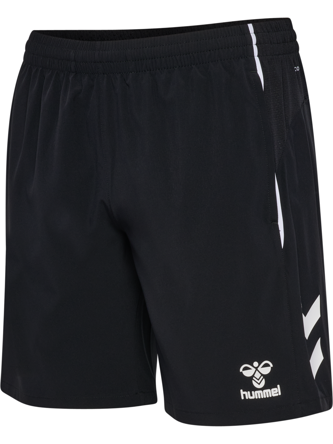 hmlREFEREE WOVEN SHORTS, BLACK, packshot