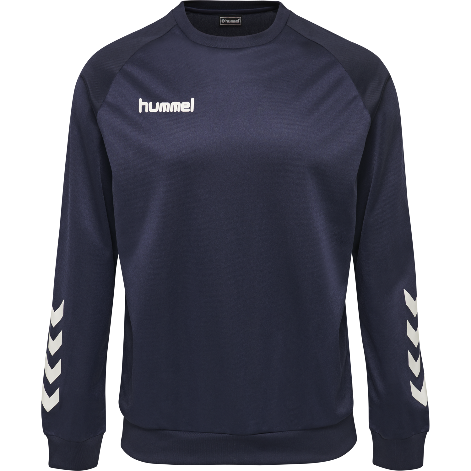 hmlPROMO POLY SWEATSHIRT, MARINE, packshot
