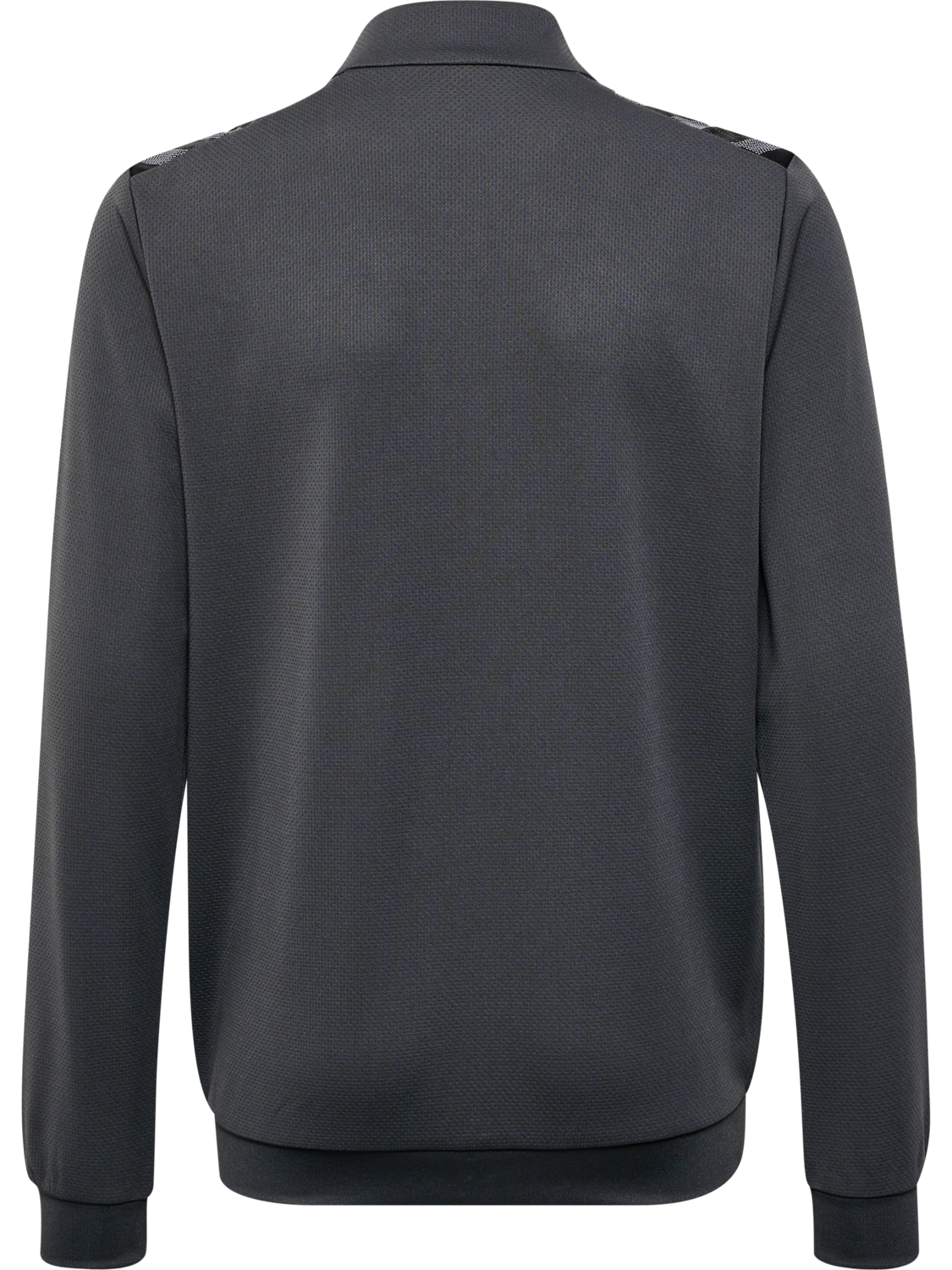 hmlAUTHENTIC PL ZIP JACKET KIDS, ASPHALT, packshot