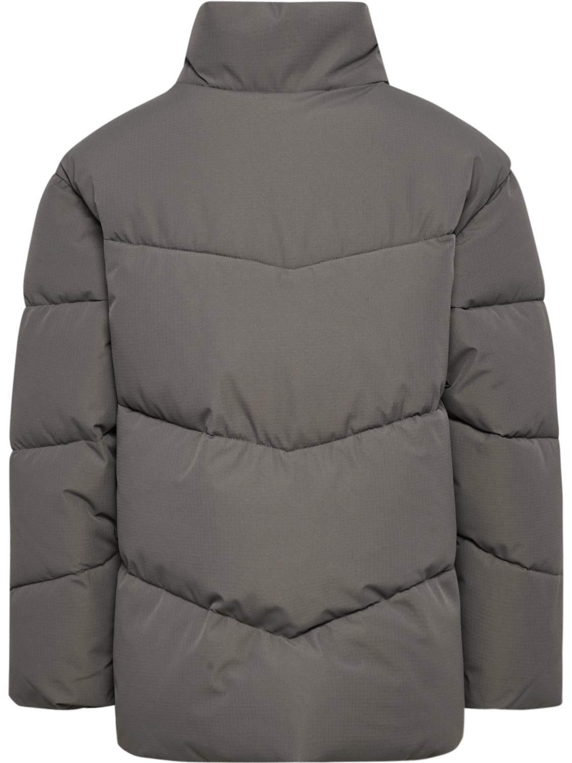 hmlJR PUFFER JACKET, DARK GULL GRAY, packshot