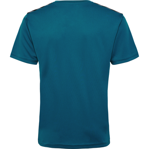 hmlAUTHENTIC PL JERSEY S/S KIDS, BLUE CORAL/SULPHUR SPRING, packshot