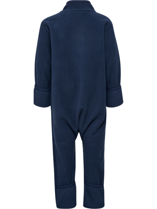 hmlMINI FLEECE ZIP SUIT BEE, DRESS BLUES, packshot