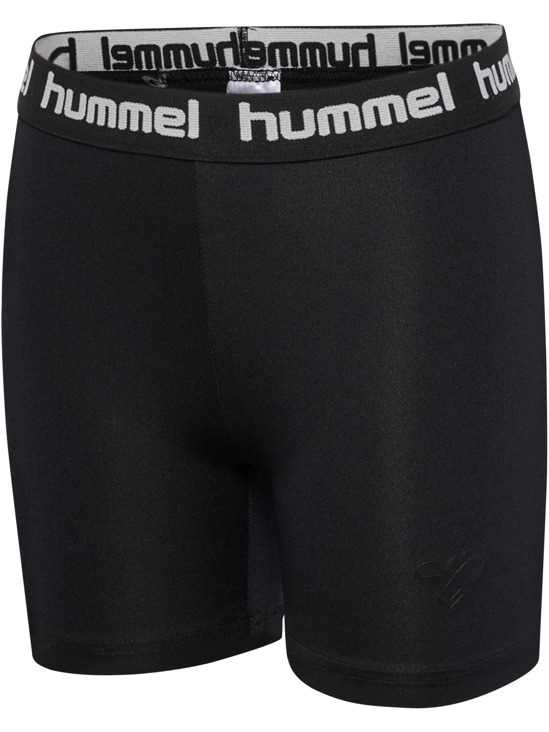 hmlTONA TIGHT SHORTS, BLACK BEAUTY/BLACK BEAUTY, packshot