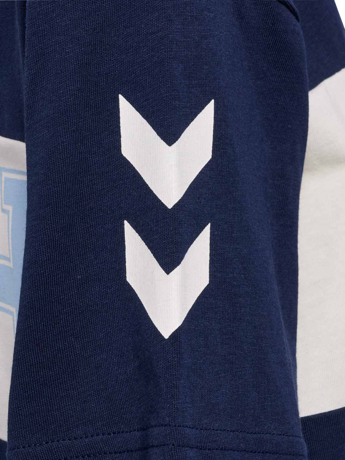 hmlROBIN LOOSE T-SHIRT S/S, DRESS BLUES, packshot