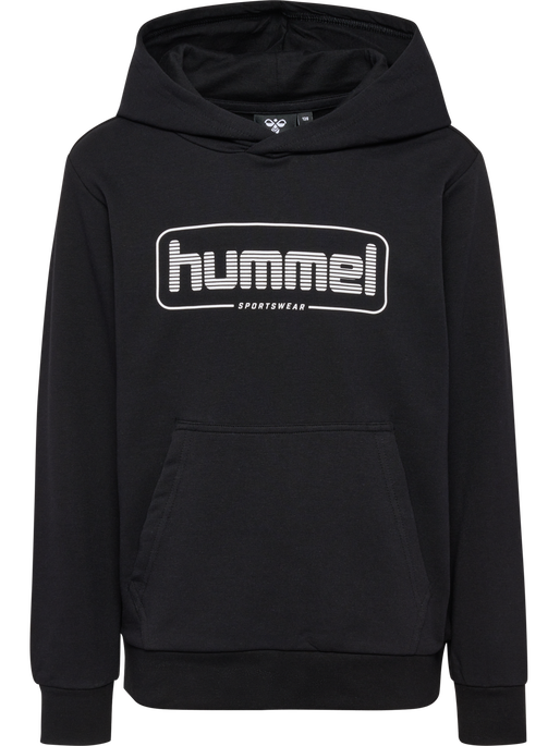 hmlBALLY HOODIE, BLACK, packshot