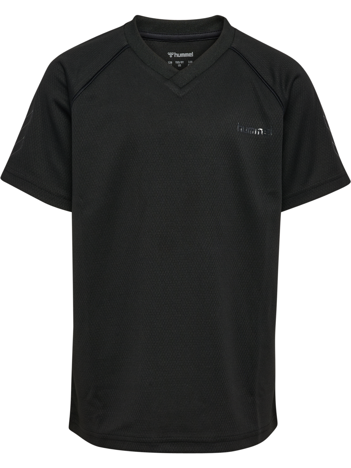 hmlJR REG ACTIVE T-SHIRT S/S, BLACK, packshot