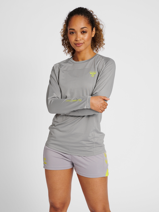 hmlGG12 TRAINING TEE L/S WOMAN, ALLOY, model