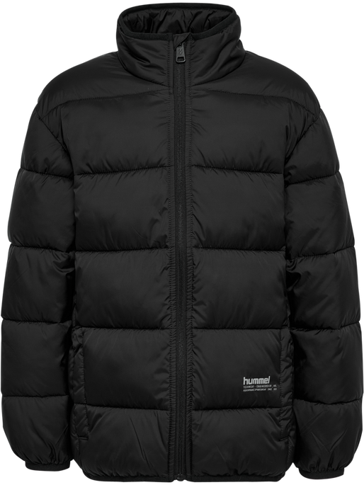 hmlJR LIGHTWEIGHT PUFFER JACKET, BLACK hmlJR LIGHTWEIGHT PUFFER JACKET, BLACK, packshot