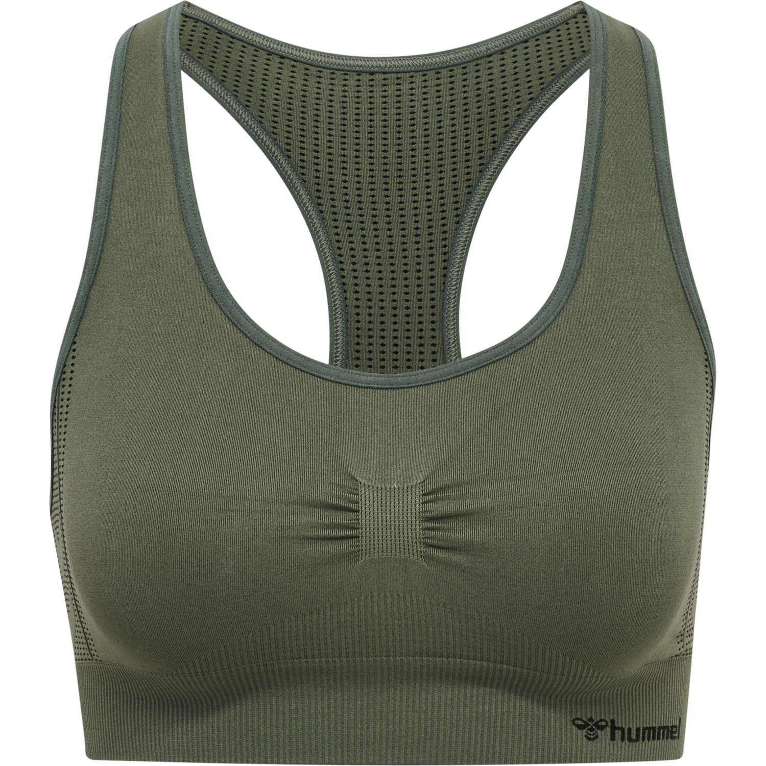 hmlMT SHAPING SEAMLESS SPORTS TOP, THYME, packshot