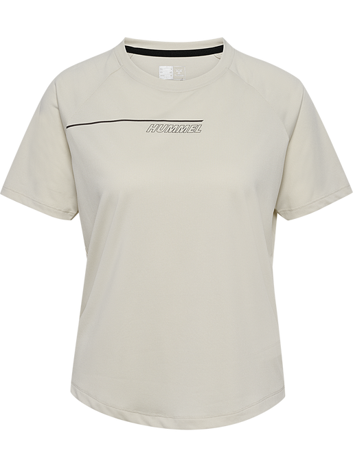 hmlCOURT LIGHT WEIGHT T-SHIRT W, LIGHT GREY, packshot