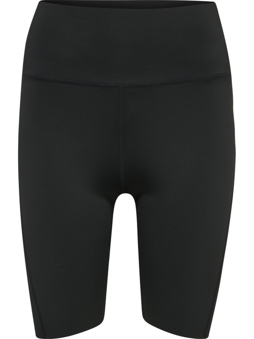 hmlMT GRACE HW TIGHT SHORTS, BLACK, packshot