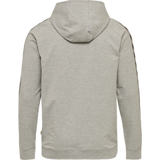 hmlMOVE CLASSIC HOODIE, GREY MELANGE hmlMOVE CLASSIC HOODIE, GREY MELANGE, packshot