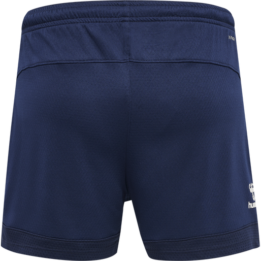 hmlLEAD WOMENS POLY SHORTS, MARINE, packshot