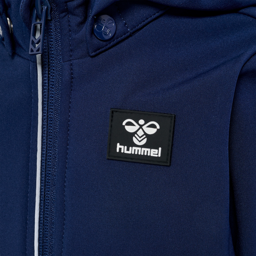 hmlMARS TEX MINI SOFTSHELL JACKET, BLACK IRIS hmlMARS TEX MINI SOFTSHELL JACKET, BLACK IRIS, packshot