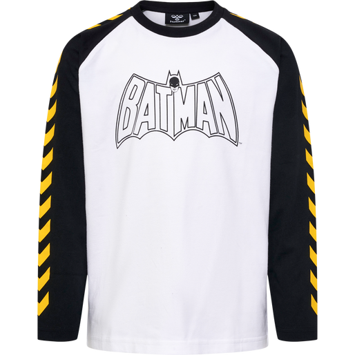 hmlBATMAN BOYS T-SHIRT L/S, BRIGHT WHITE, packshot