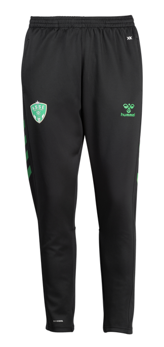 ASSE 22/23 TRAINING PANTS KIDS, BLACK, packshot