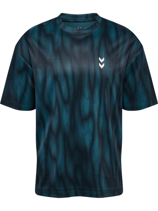 hmlHIIT AOP LOOSE T-SHIRT S/S, STARGAZER hmlHIIT AOP LOOSE T-SHIRT S/S, STARGAZER, packshot