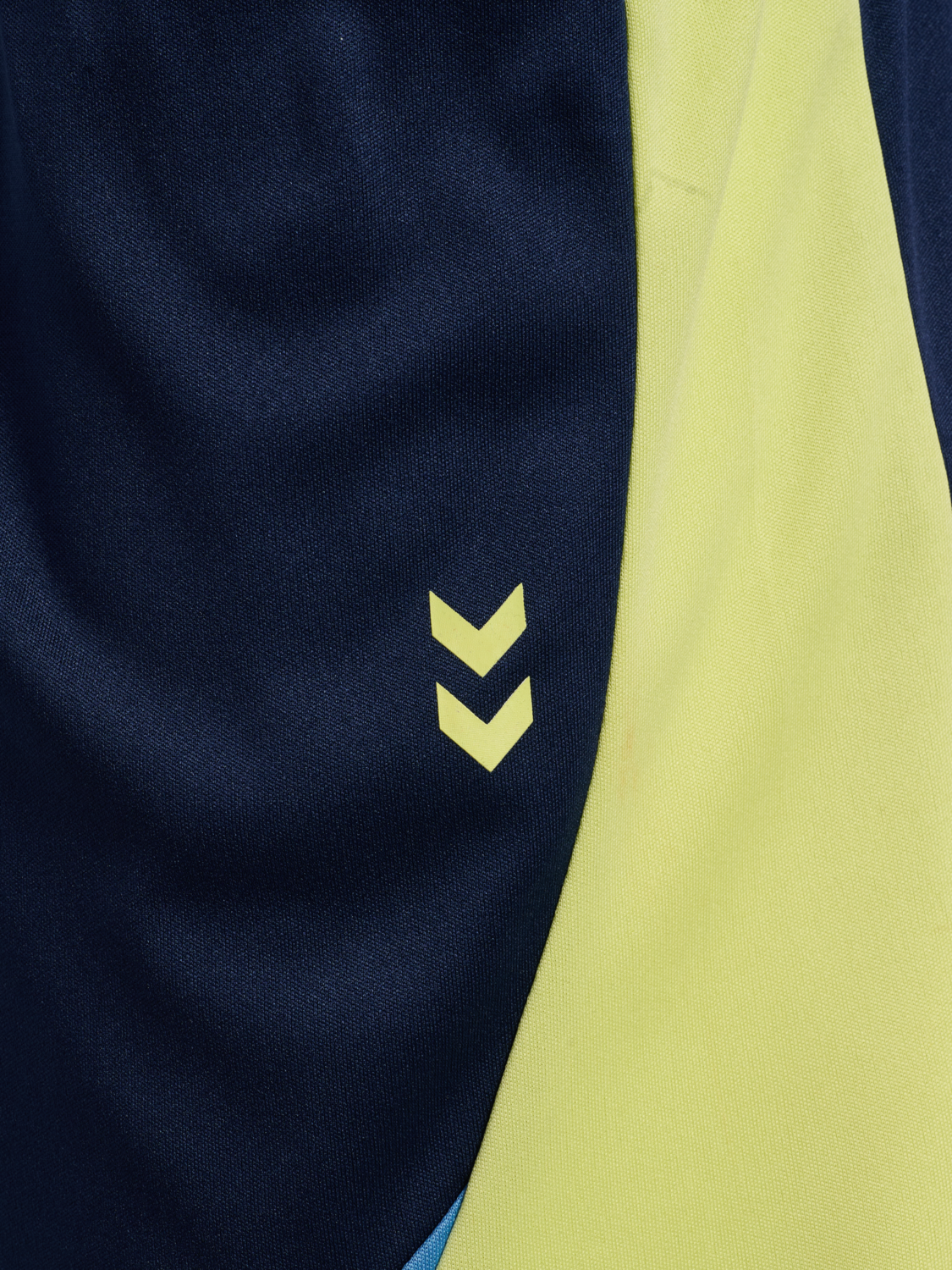 hmlJR GOAL BLOCK SHORTS, DRESS BLUES, packshot