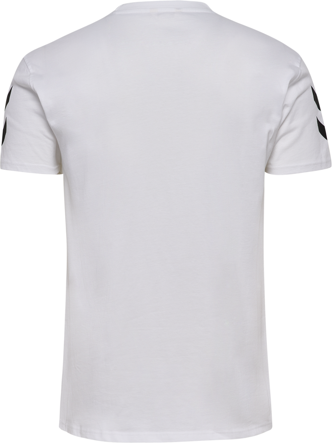 hmlGO 2.0 CHEVRON T-SHIRT S/S, WHITE, packshot