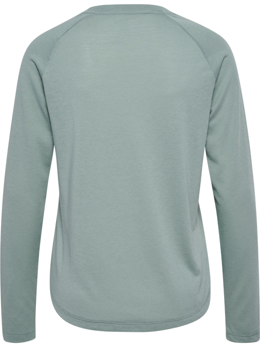 hmlMT VANJA T-SHIRT L/S, CHINOIS GREEN, packshot