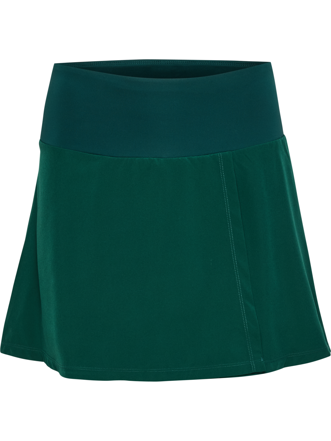 hmlCOURT MID WAIST POCKET SKIRT W, RAIN FOREST, packshot