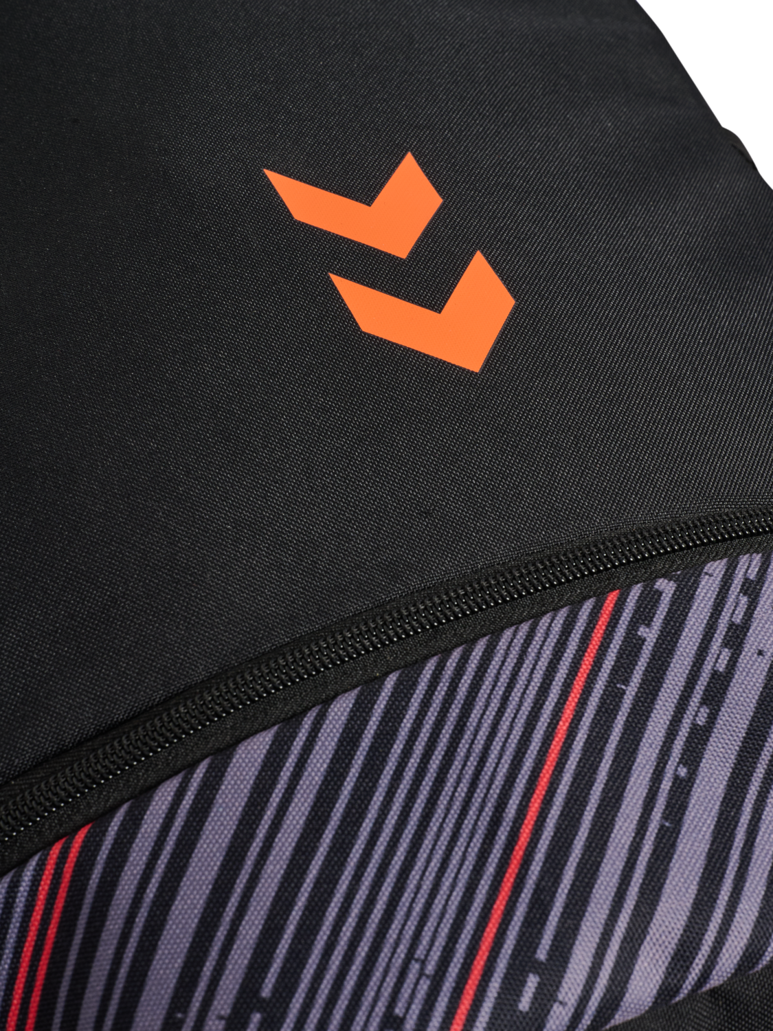 hmlBLAZE BACK PACK W. SC, BLACK/ORANGE, packshot