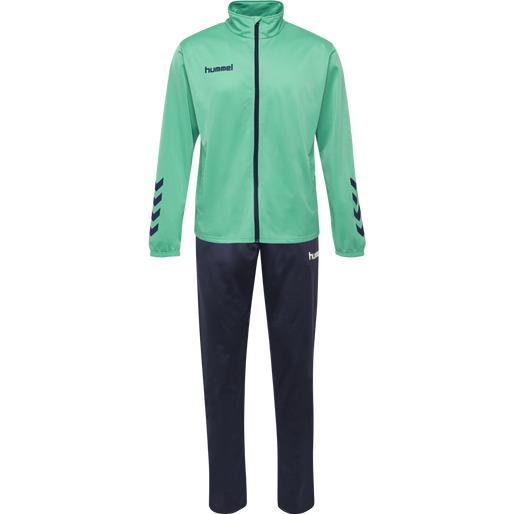 hmlPROMO KIDS POLY SUIT, ATLANTIS/MARINE, packshot