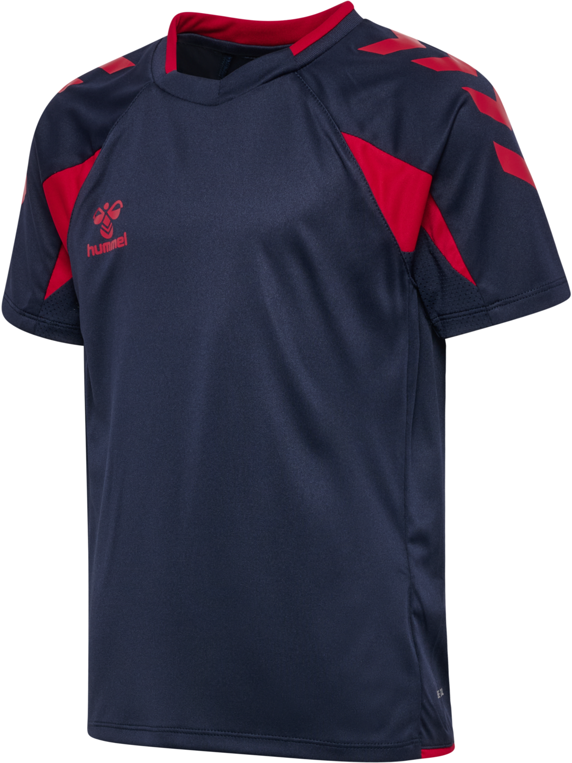 hmlCORE 2.0 JERSEY S/S KIDS, MARINE/TRUE RED, packshot