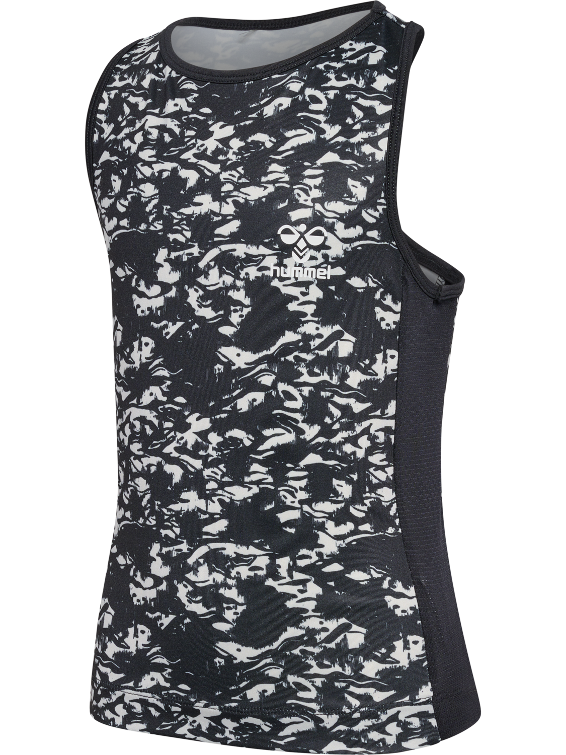 hmlLUCA TOP, BLACK, packshot