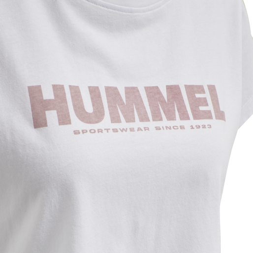 hmlLEGACY WOMAN CROPPED T-SHIRT, 9001, packshot