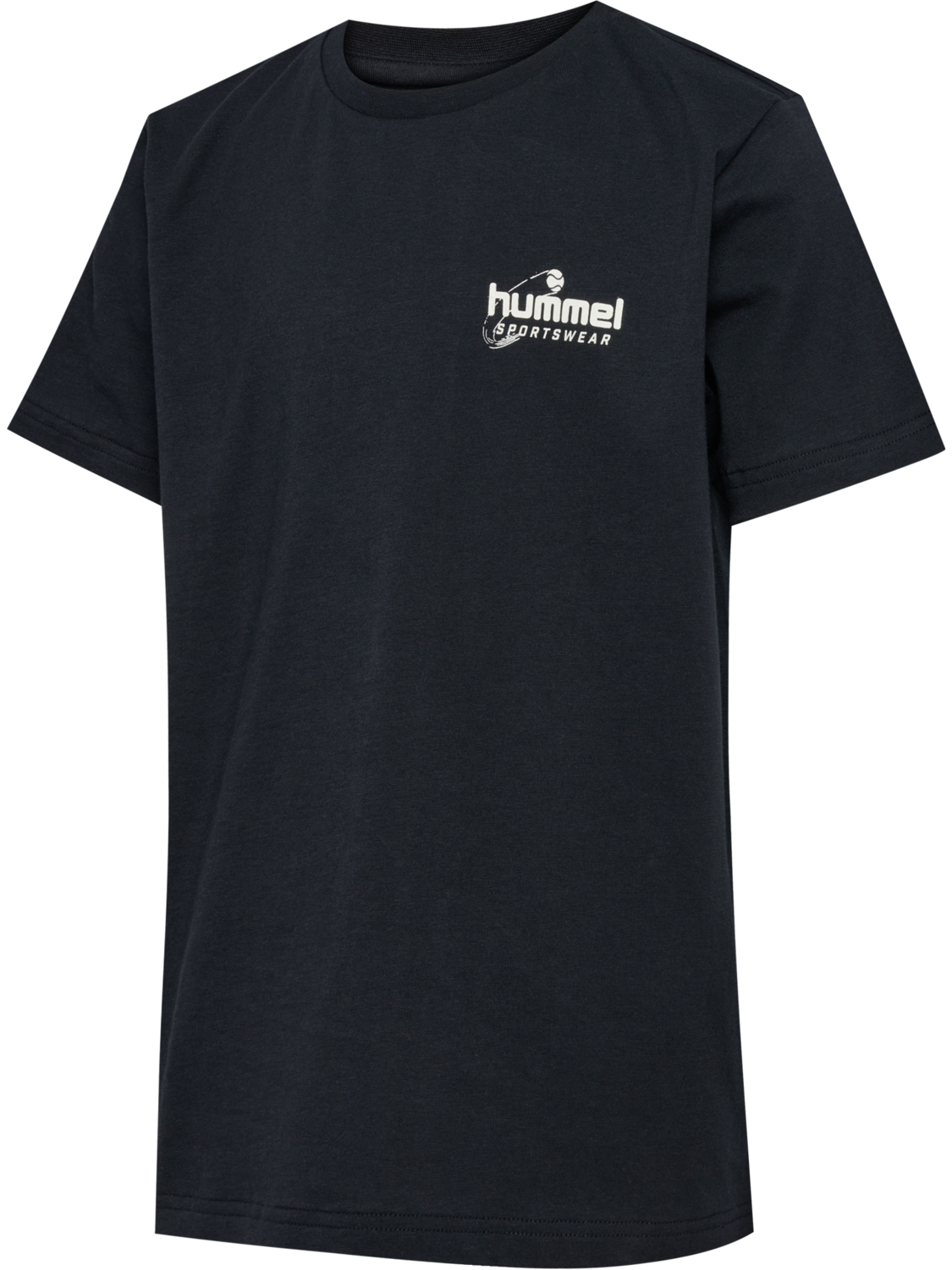 hmlCUA T-SHIRT S/S, BLACK, packshot