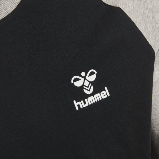 hmlMARK T-SHIRT L/S, BLACK hmlMARK T-SHIRT L/S, BLACK, packshot