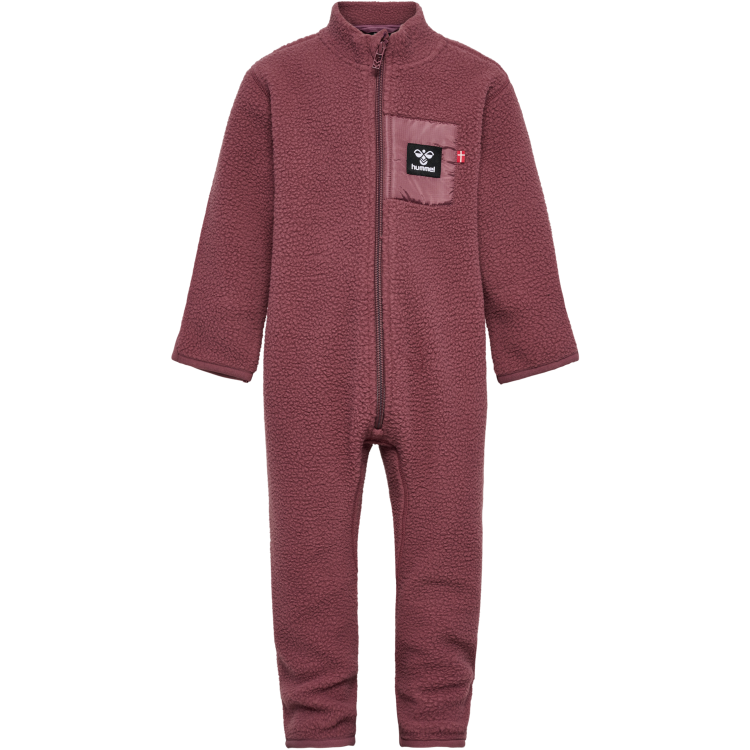 hmlATLAS ZIP SUIT, ROSE BROWN, packshot