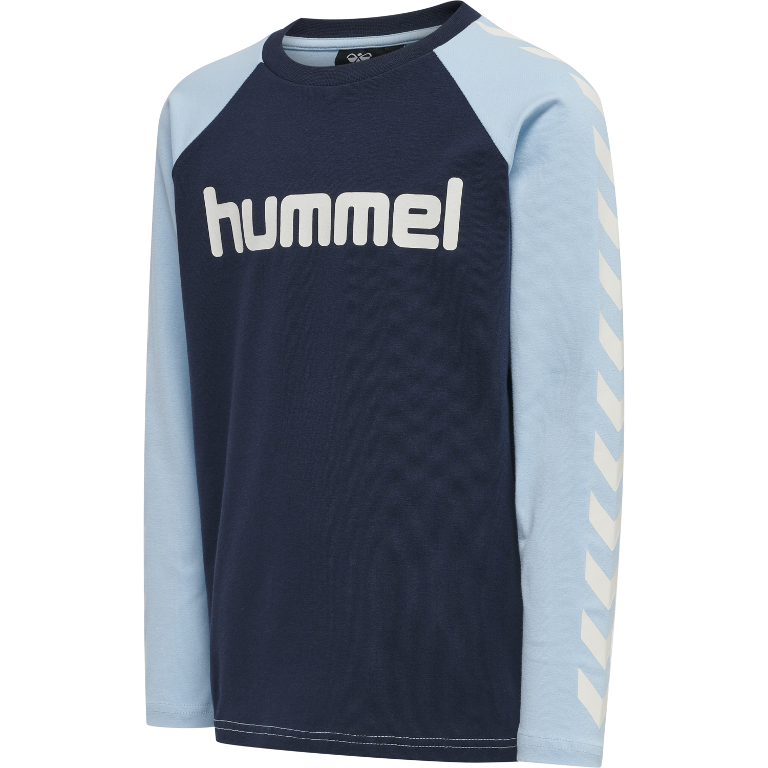 hmlBOYS T-SHIRT L/S, AIRY BLUE, packshot