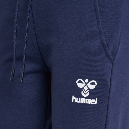 hmlNONI 2.0 REGULAR PANTS, PEACOAT, packshot