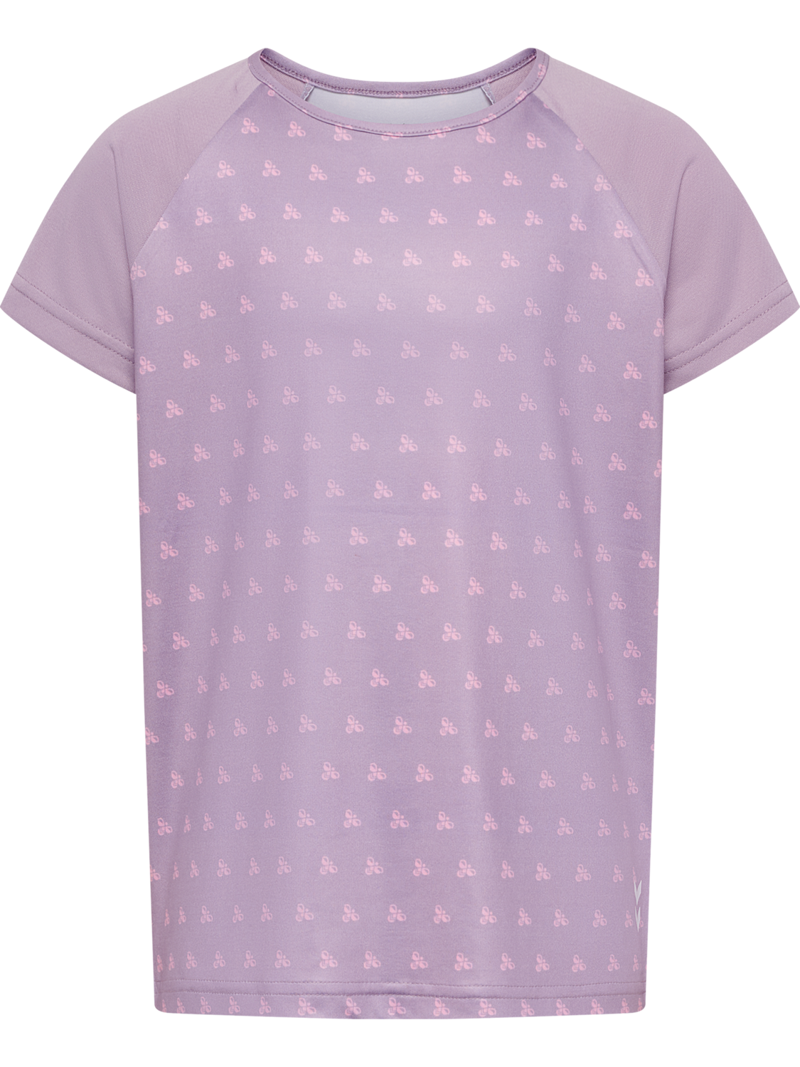 hmlJR MIX T-SHIRT S/S, LAVENDER MIST, packshot