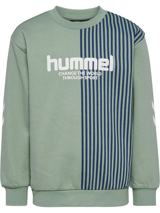 hmlMEXI SWEATSHIRT, LILY PAD, packshot
