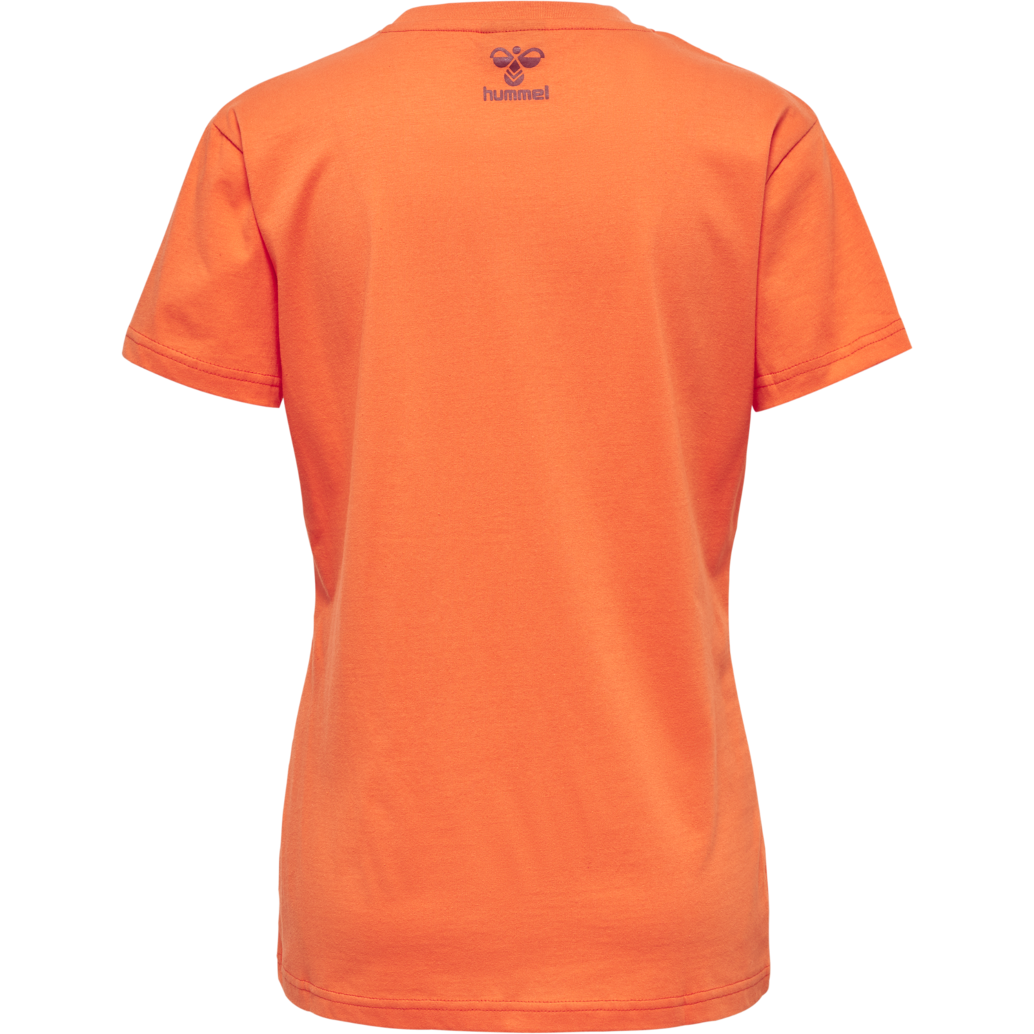 hmlOFFGRID COTTON JERSEY S/S WO, NASTURTIUM/RHUBARB, packshot