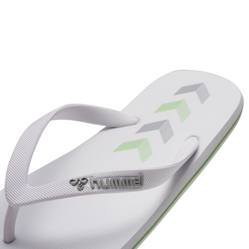 CHEVRON FLIP FLOP, WHITE, packshot