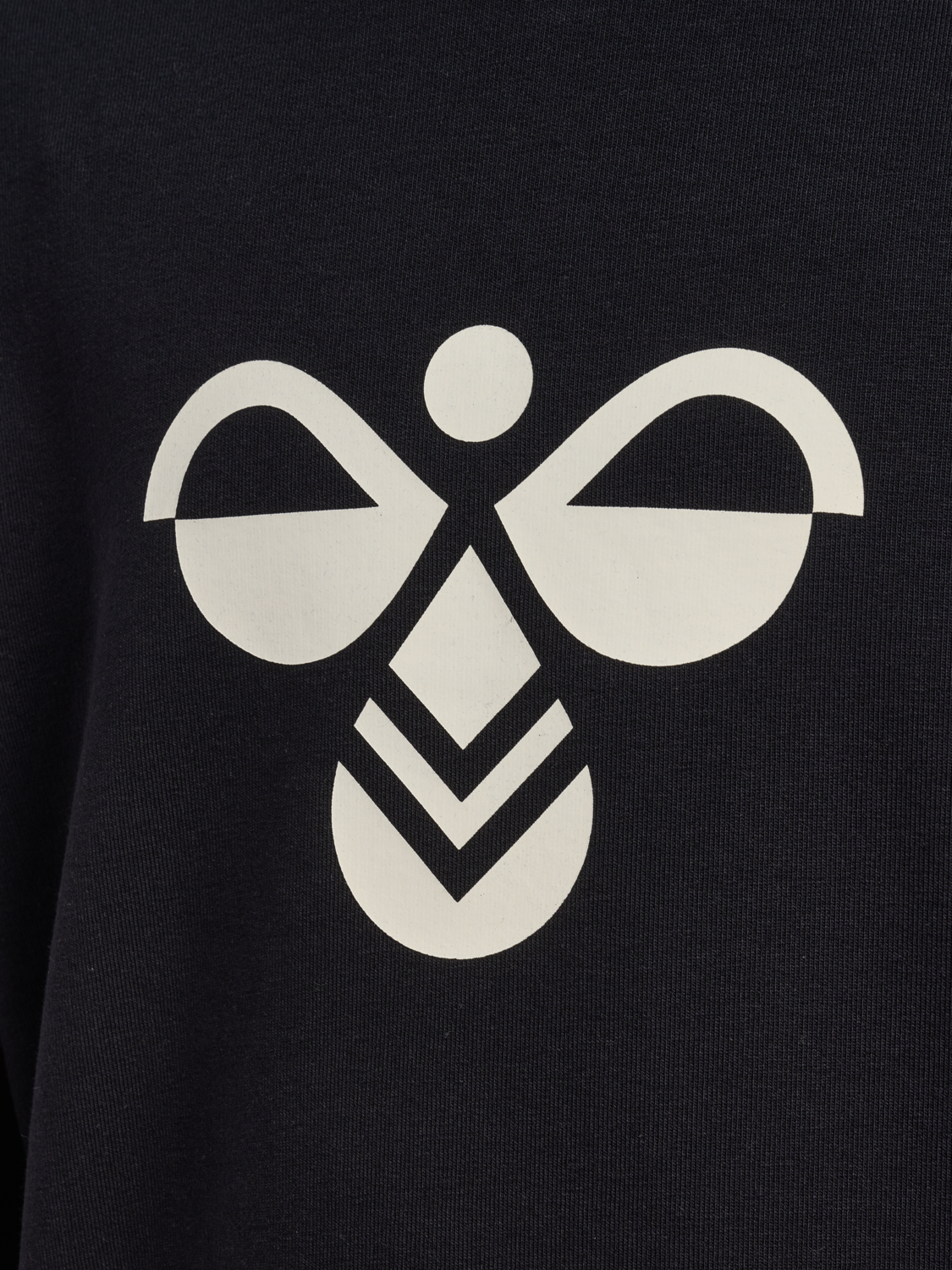 hmlJR REG TUKAS SWEATSHIRT, BLACK, packshot